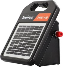 Andmon MINI400 20-mile Solar-Powered Electric Fence Charger with Day/Night Mode