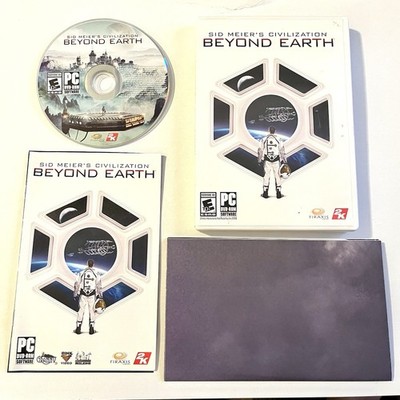 Sid Meiers Civilization : Beyond Earth *COMPLETE W MAP* PC CD-ROM Computer Game