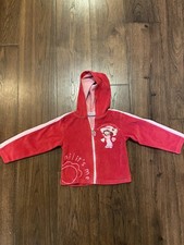 Vintage Strawberry Shortcake Girls Zip Up Hoodie Size 5