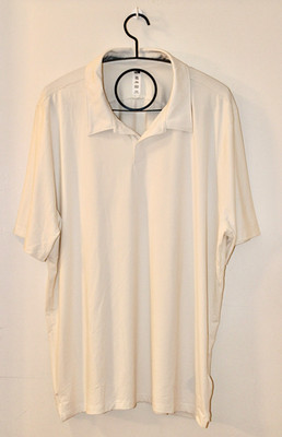 NWT The North Face Men's Ivory Dune Sky SS Wicking Polo Shirt sz XXL