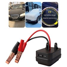 Tragbarer Akku Konverter Adapter Dual USB Ports und Steckdose für Dayi für A3
