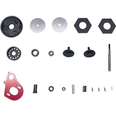 Reely RE-5546595 Ersatzteil Motorhalteplatte und Getriebe