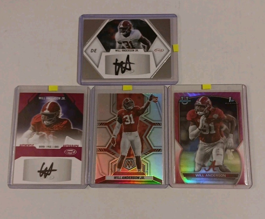 2023 Will Anderson Jr Red Sage Aspire Auto,2023 Sage Auto +2morecards Read Below