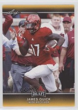 2017 Leaf Draft Gold James Quick #33 fm0
