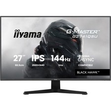 Ecran PC Gamer - IIYAMA - 27 - QHD - 144Hz - Dalle IPS - 1ms - G-Master Black Ha