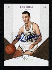 2009-10 Timeless Treasures Silver Signatures 23/25 Bob Cousy #76 Auto HOF 0c3