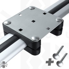 Cross Bar Clamp Mount Kit Plate For New Land Rover Discovery 34 Roof Rail Rack