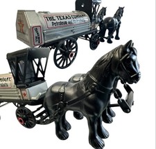 ERTL Texaco Horse & Tanker Coin Bank 1991 Limited Edition w/ Box