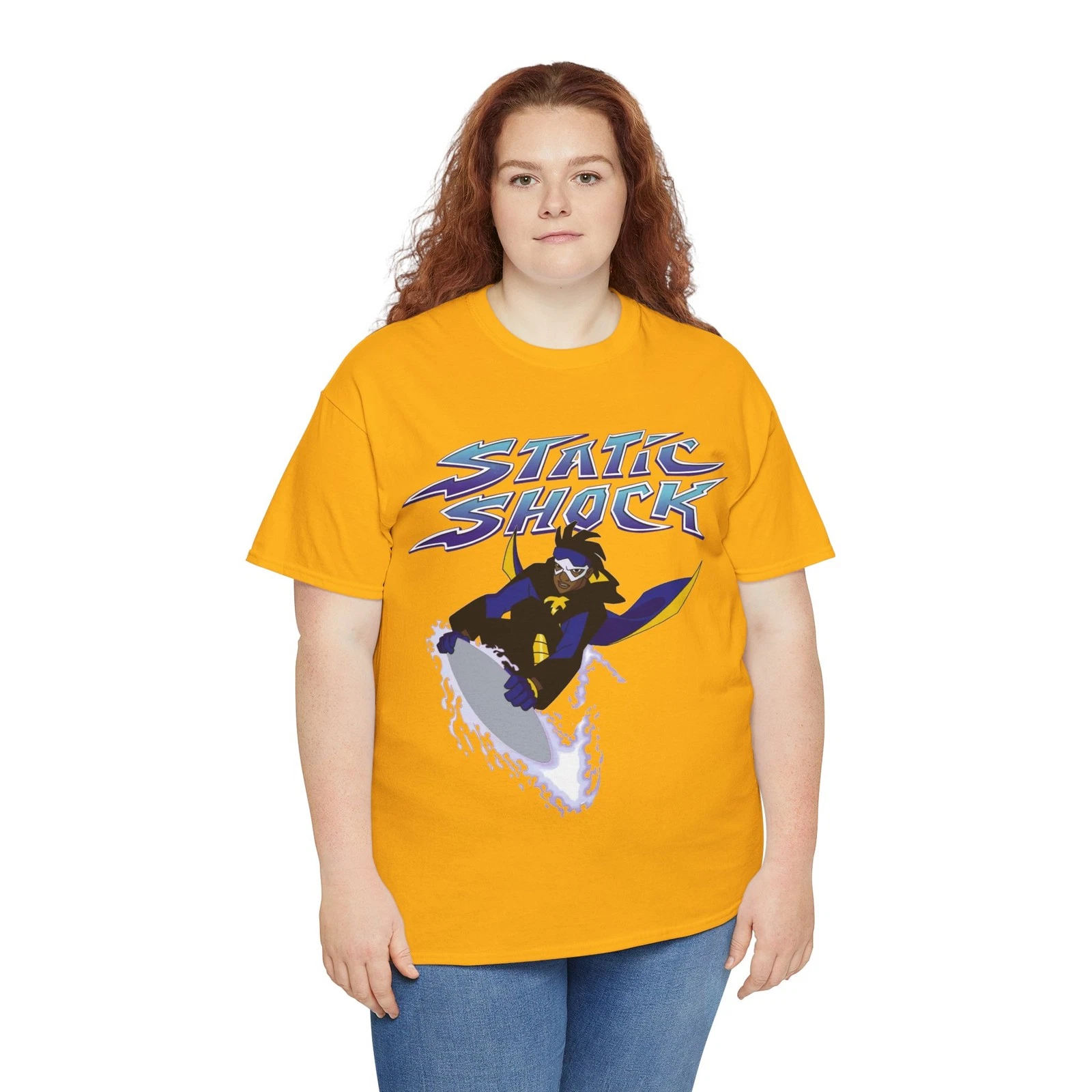 Static Shock T-Shirt - Milestone Comics - WB - DC Comics - Virgil Hawskin