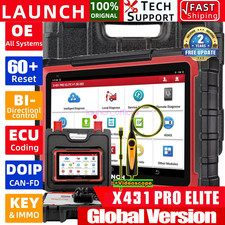 Launch X431 Pro Elite V Pro3s Bidirectional Car Diagnostic Scanner Key Coding