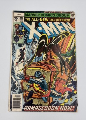 X-Men #108 Marvel 1977 Chris Claremont 1st John Byrne Issue Starjammers Fair