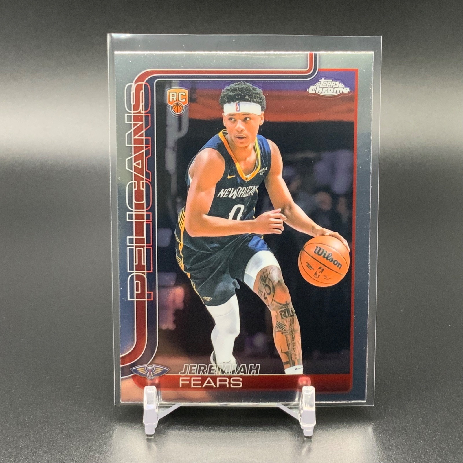 2025-26 Topps Chrome - Jeremiah Fears #257 RC Rookie TTC4313