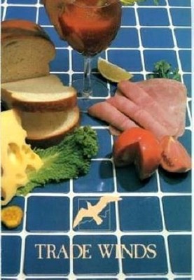 Trade Winds Menu Wyndham Hotel Seaworld Orlando Florida 1986