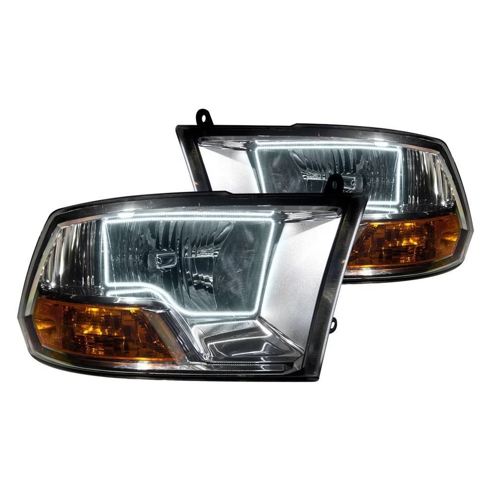 LED Halo Headlights Factory Surface Add On Custom Lights White 2251-001 Foto 3 de 4