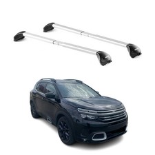 Dachträger für Citroen C5 Aircross 2018-2025 5 tür 100kg Alu Silber 2x ABE