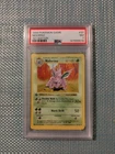 1999 Pokemon Base Set 1st Edition Nidorino PSA 7
