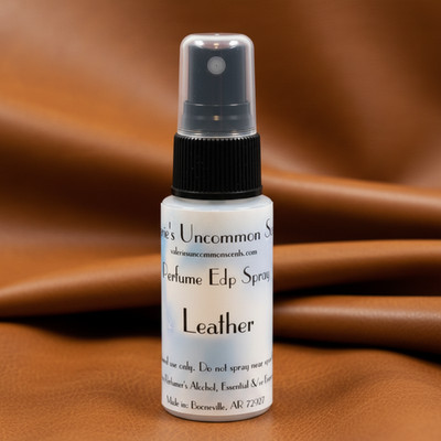 Leather scented scent Super STRONG EDP Perfume Fragrance 1 oz SPRAY mist
