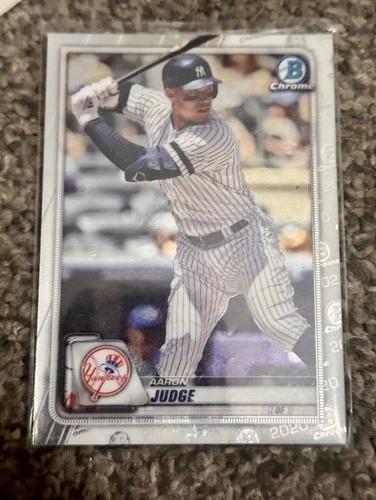 2020 Bowman Chrome - Aaron Judge #13 New York Yankees Baseball Card