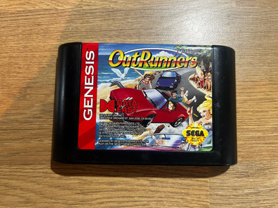 Outrunners Sega Genesis - NTSC - UK-Verkäufer