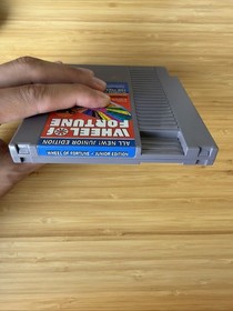 Wheel of Fortune- Junior Edition (NES, 1989) - Cart Only - NOT Working