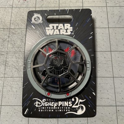Disney Star Wars Darth Vader TIE Fighter Cockpit 3D Pin LE 3750