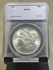 1896 $1 Morgan Dollar • SEGS CERTIFIED • MS66+ • Beautiful Coin 🤩
