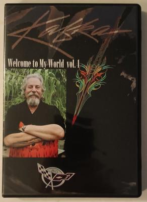 KAFKA PINSTRIPE INSTRUCTIONAL DVD WELCOME TO MY WORLD VOL. 11AUTO HOT ROD