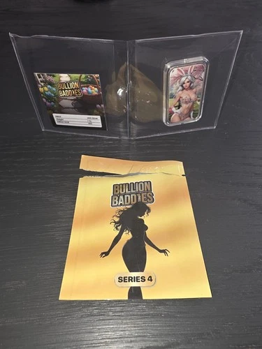 Bullion Baddies - Series 4 - Bella Bunny - Nice - 1oz Silver Bar with COA