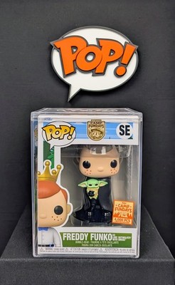 ''FUNKO POP'' ''STAR-WARS'' ''FREDDY FUNKO AS LUKE SKYWALKER & GROGU'' ''SE'' ''4000 PCS''