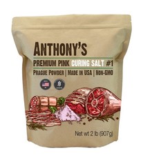 Anthony'S Pink Curing Salt No.1, 2 Lb, Gluten Free, Prague Powder, Made in USA