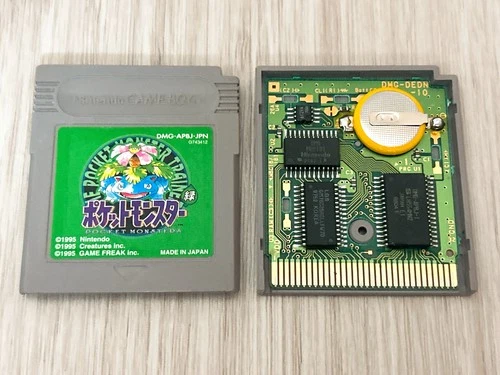 Pokemon Green Gameboy Japanese Tested Cleaned New Battery Authentic GB