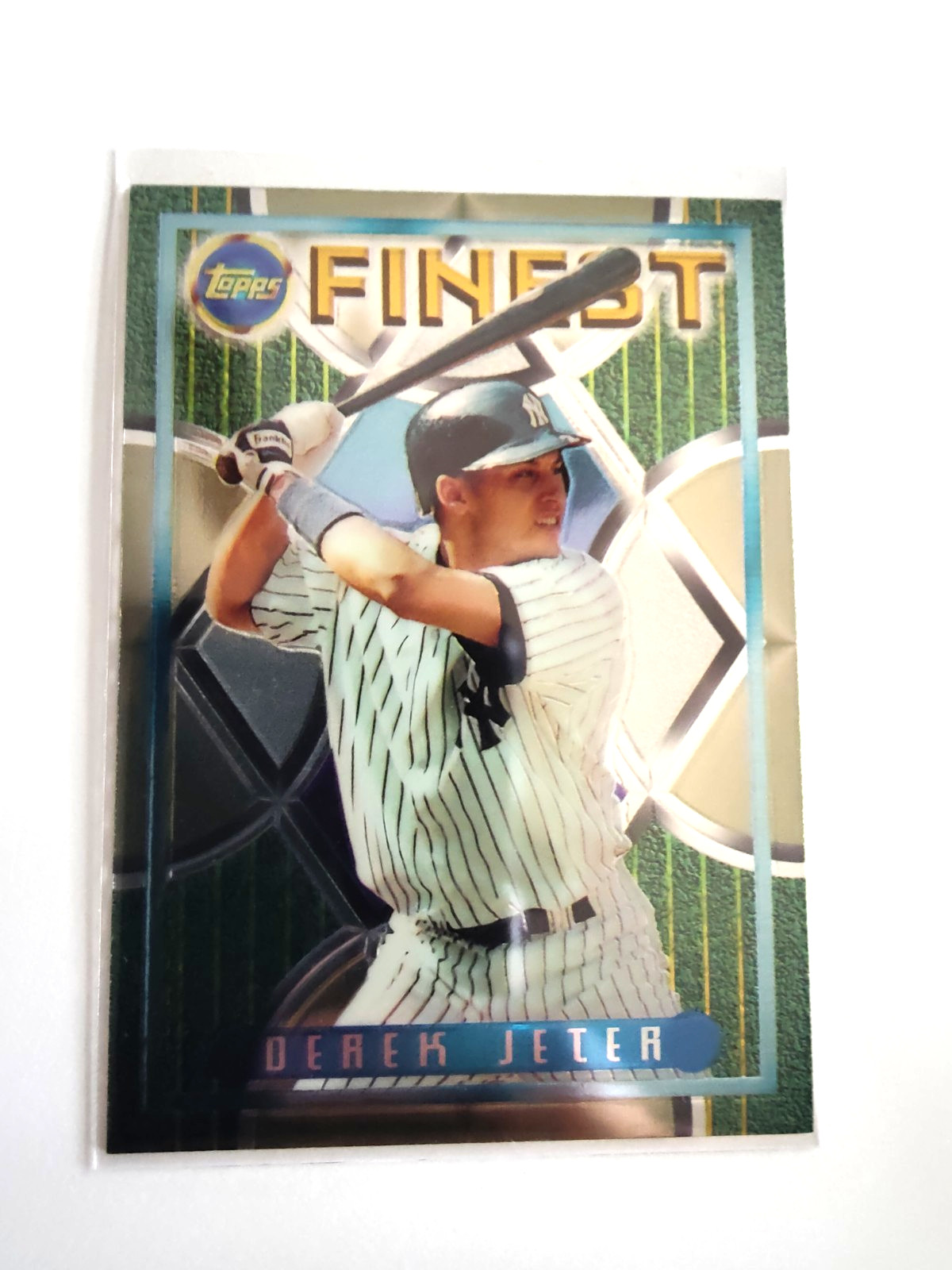 1995 TOPPS FINEST DEREK JETER #279 NEW YORK YANKEES