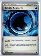 Bubbly Water Energy 84/86 2026 ME Chaos Rising Holo Rare NM