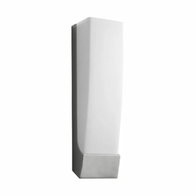 Oxygen Lighting Apollo Wall Sconce 1-Light LED Satin Nickel 3-570-24 Damp Rated
