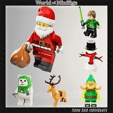 LEGO Holiday Christmas Minifigs "NEW" - All Styles & Colors Available!