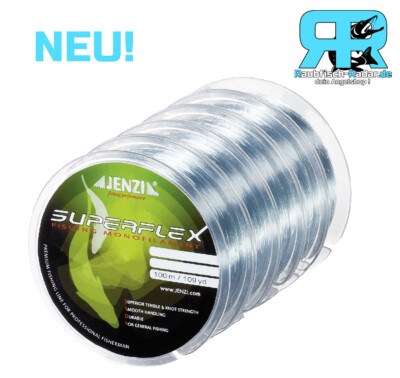 JUMBO FLUOR Angelschnur Schnur Fluo 100m Fluoro Superflex Forelle Barsch NEU