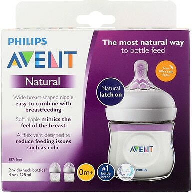 avent natural bottles 4oz