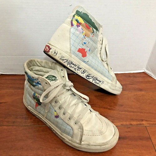 VANS Sk8-Hi SAVE OUR PLANET Continents 