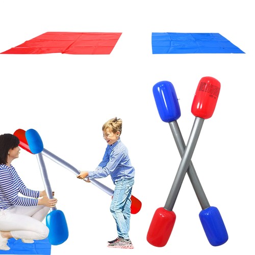 Inflatable Gladiator Jousting Yard Game Sports Challenge Outdoor Set - Picture 3 of 8