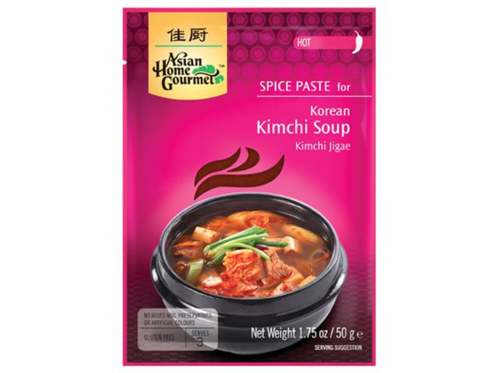 SPICE PASTEKoreanisches Kimchi Suppe 50 g Hot Soße Würz Asian Gourmet Sauce