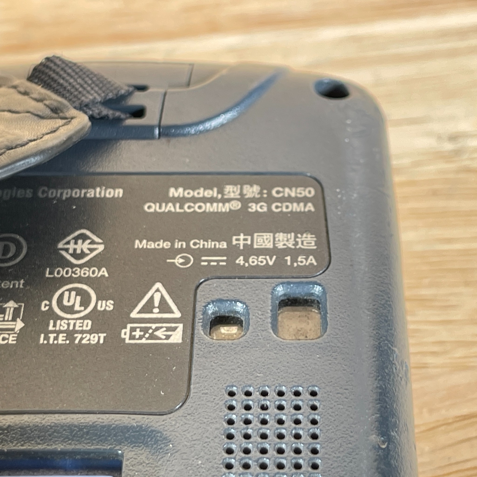 Intermec CN50 Black Wireless Numeric 2D Handheld Mobile Computer Barcode Scanner