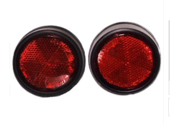FOR MITSUBISHI L200 K74 2.5TD REAR REFLECTORS L/H + R/H (PAIR) (1996-2006)