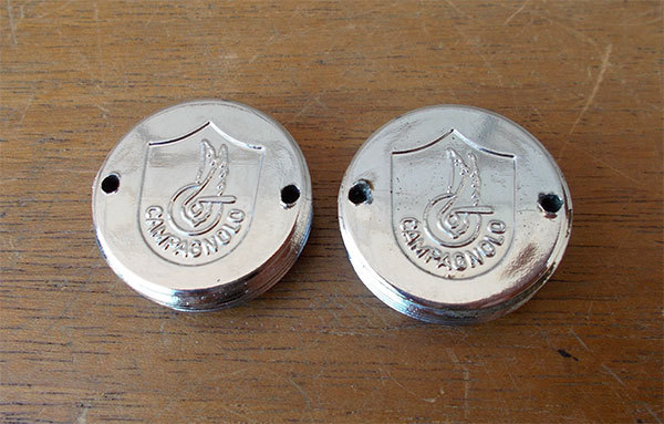 Campagnolo - Tappi / Embouts De Guidon - Vintage Acier - Occasion