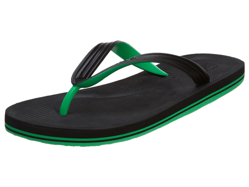 black polo flip flops