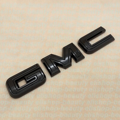 OVERLAY 2019-24 Sierra 1500 Rear GMC Emblems MULTI PRO Tailgate 2500 3500 HD