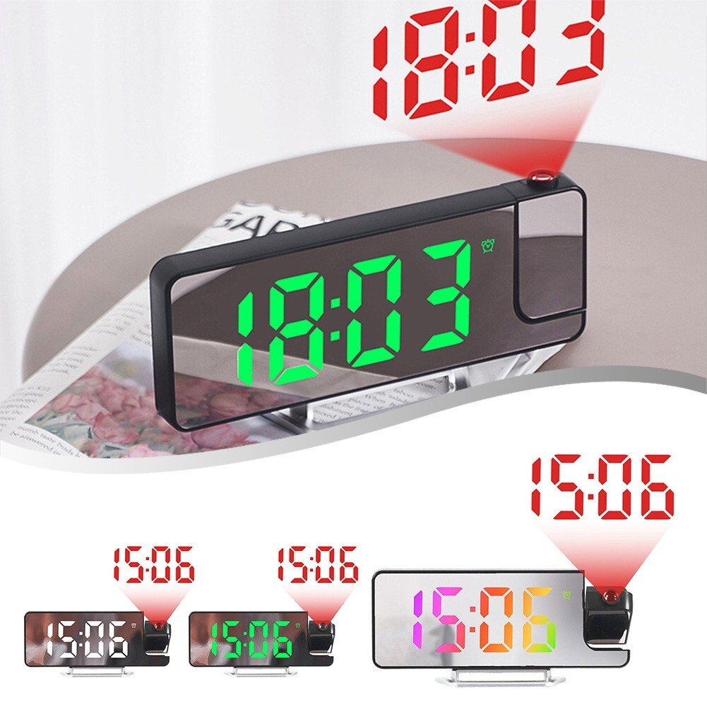 Funkwecker Uhr Mit Projektion Lidl Display LED Projektionswecker
