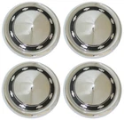 1956 CHEVROLET CAR HUBCAPS SMALL STYLE W BLACK PAINTED DETAILS  150 210 BELAIR