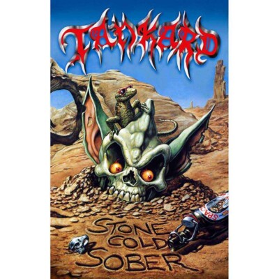 Tankard 'Stone Cold Sober' Printed Flag - NEW textile poster