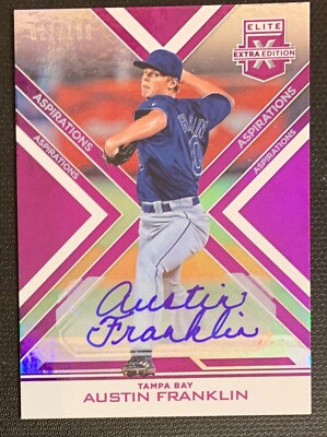 2016 Panini Elite Extra - Autograph Card - Austin Franklin - Tampa Bay - 022/100