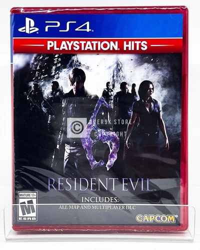 Resident Evil 6 Playstation Hits - PS4 - Brand New | Factory Sealed